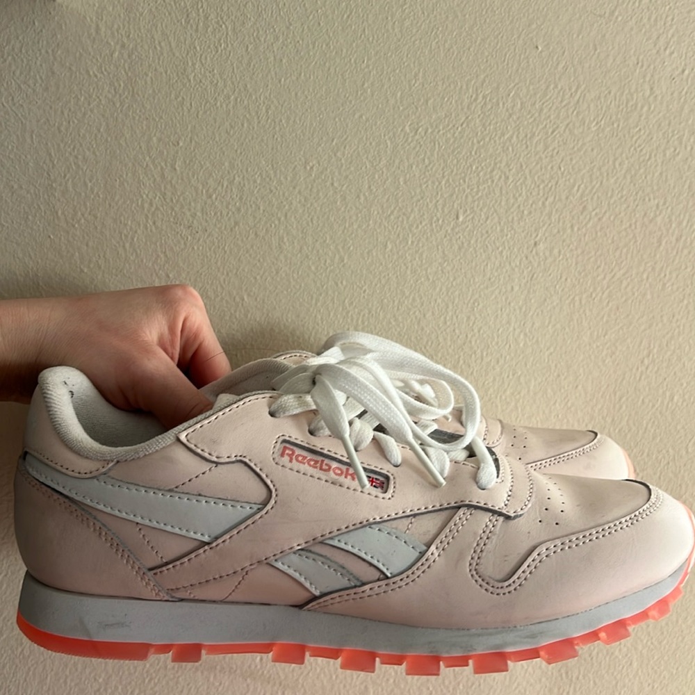 Baby Pink Reebok